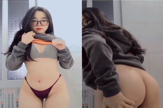 Cô gái kính cận sexy với vòng 3 to khơi dậy cảm hứng