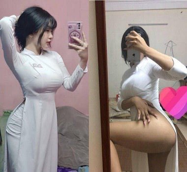 Em bé gái học sinh mông đà lớn đánh