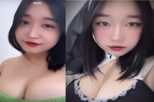 Gái hầu xinh đẹp với cặp vếu to không thể chịu nổi