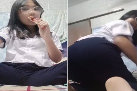 Gái mới lớn bướm múp đến nỗi không thể kiềm chế được