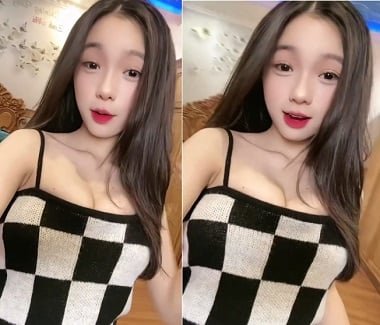Xảy ra cảnh phịch nhau trong phòng tắm với người phụ nữ mặc áo caro