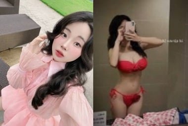 Em Quỳnh đẹp từng milimet, vòng một căng tròn, đường cong nóng bỏng